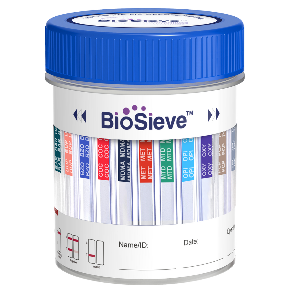 Biosieve 12 Panel CLIA Waived Cup