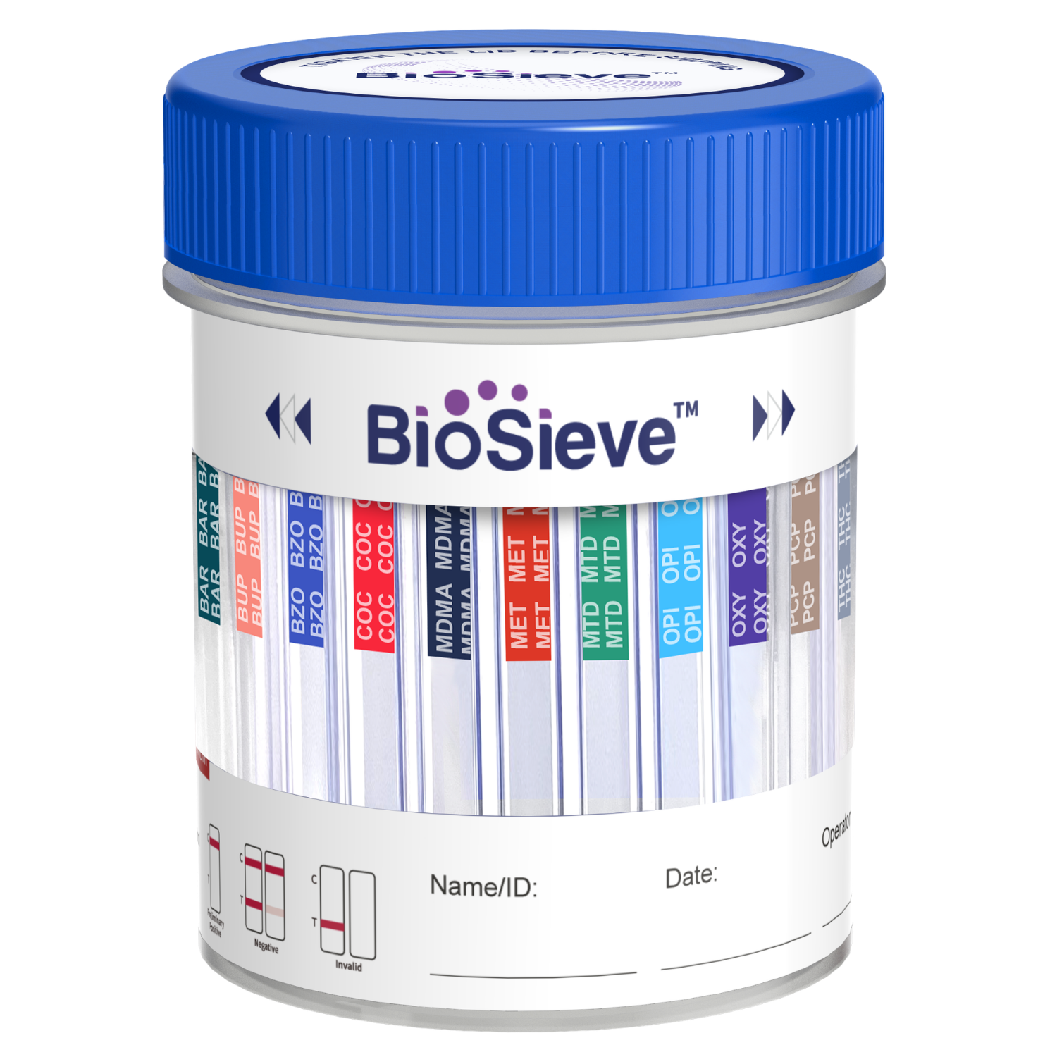 Biosieve 12 Panel CLIA Waived Cup