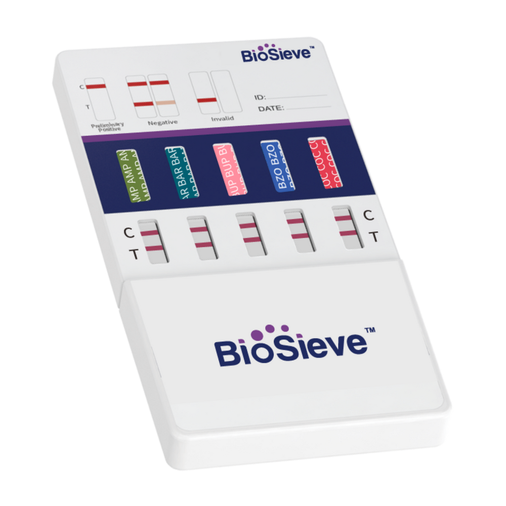 Biosieve 12 Panel Dip Card