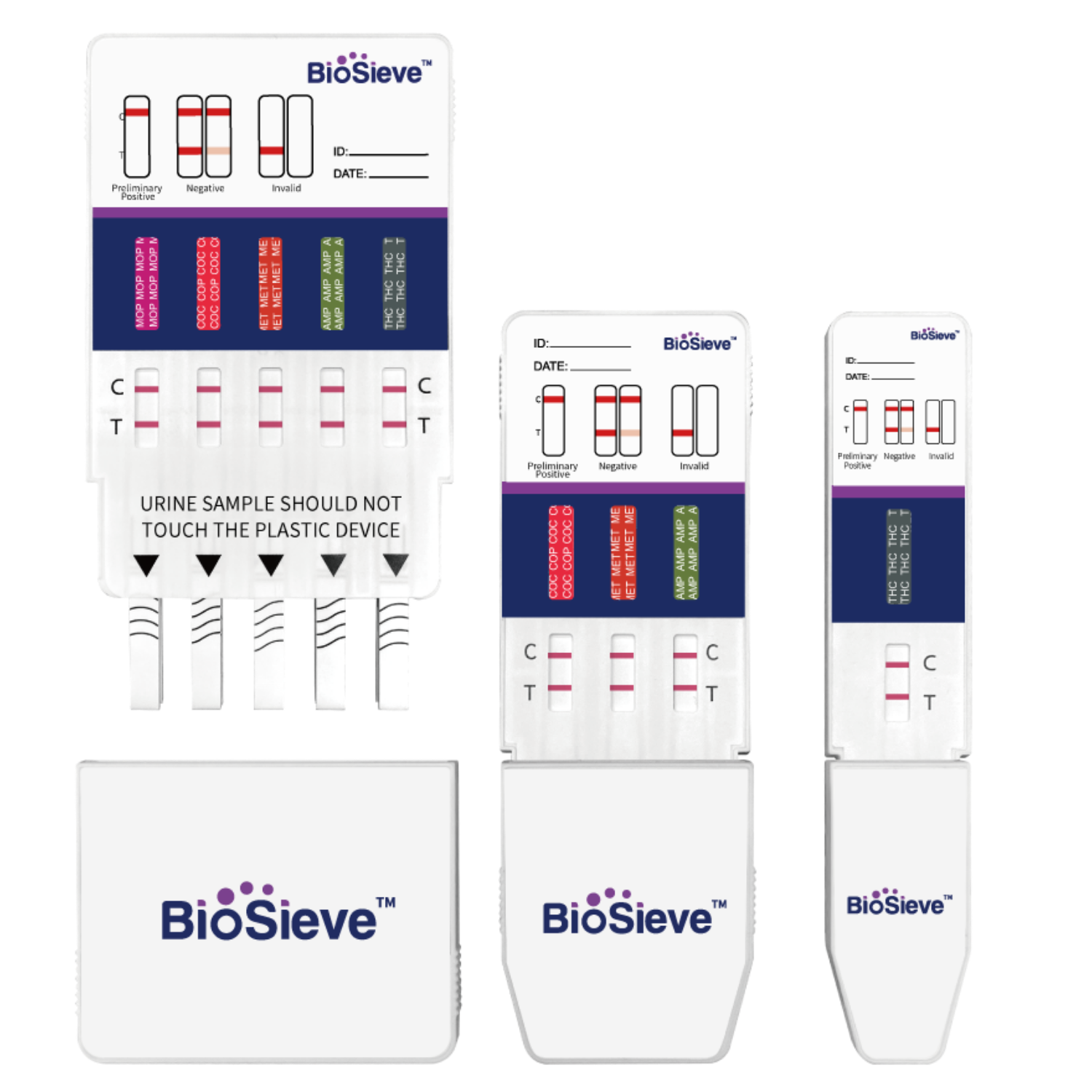 Biosieve 12 Panel Dip Card