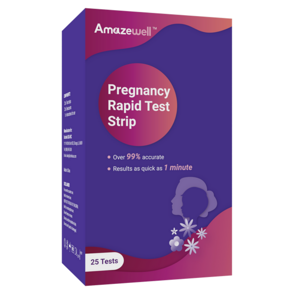 Amazewell Rapid PregnancyTest (Strip) (25 Tests per box)
